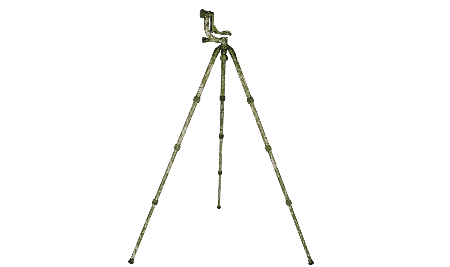 SIRUI 2 In 1 Explorer Series Camouflage Outdoor Tripod Kit CT-3204+CH20