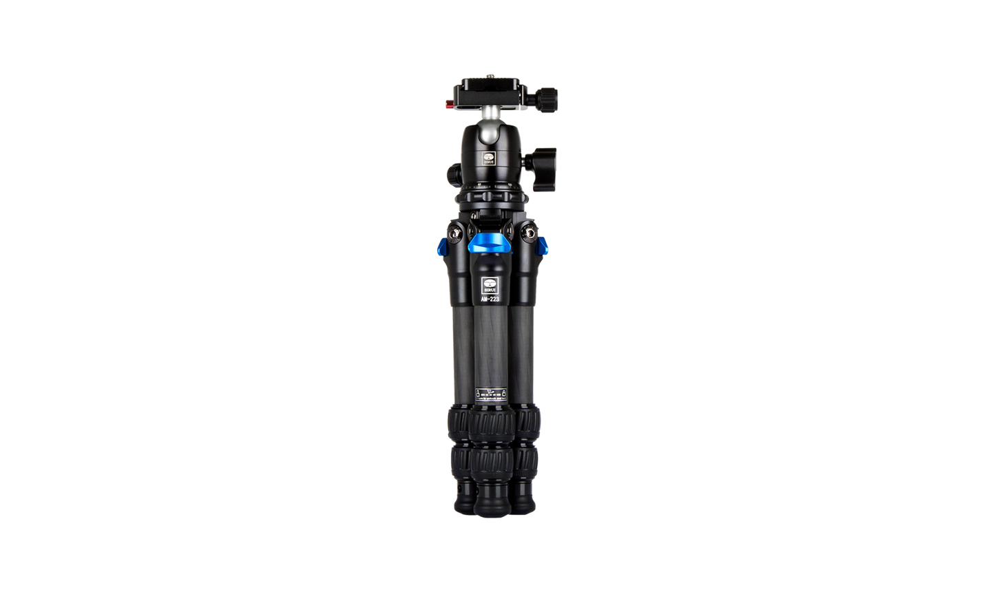 SIRUI AM-223 Carbon Fiber Mini Travel Tripod with B-00K Ball Head