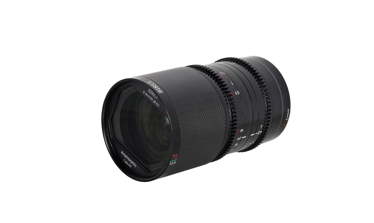 SIRUI Saturn 35/50/75mm Full-frame Carbon Fiber Anamorphic Lens