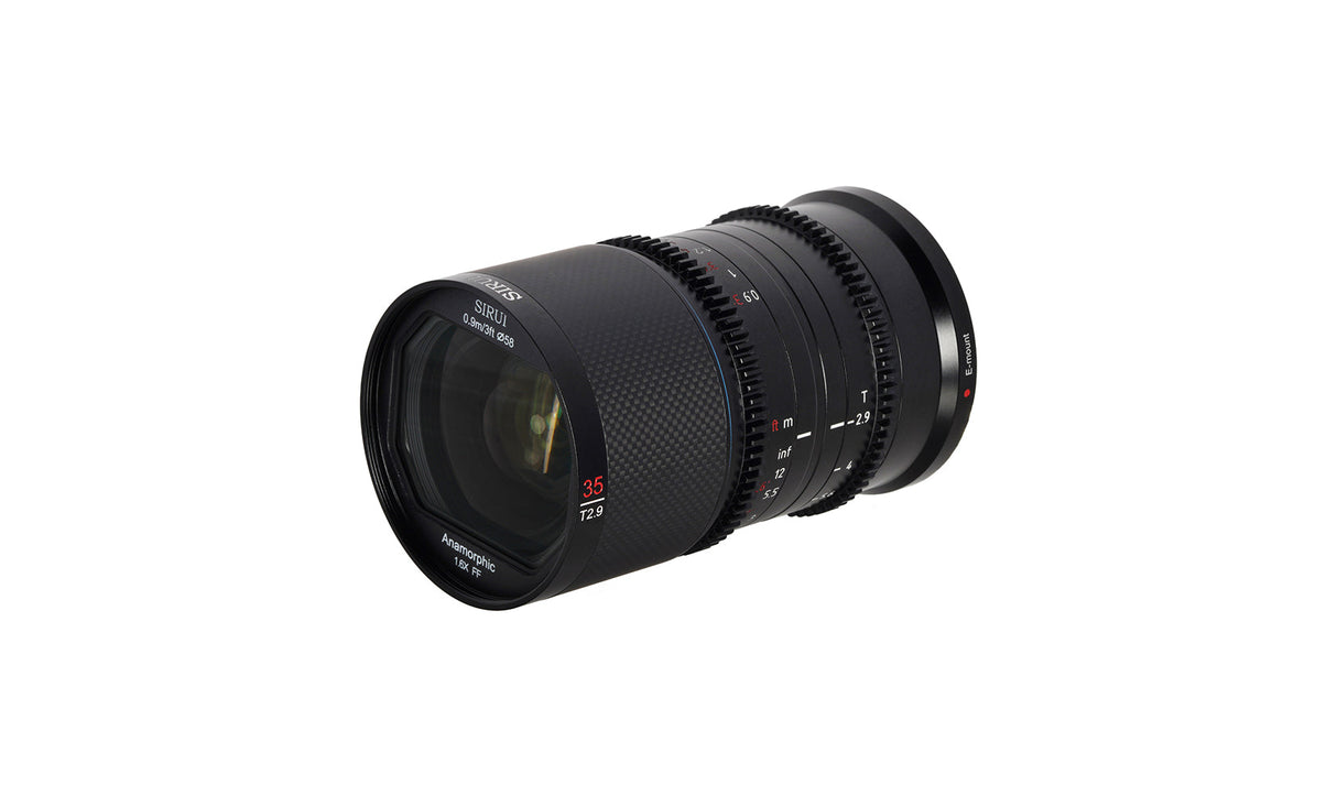 SIRUI Saturn 35/50/75mm Full-frame Carbon Fiber Anamorphic Lens