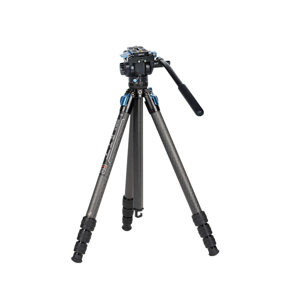 SIRUI Waterproof Carbon Fiber Tripod Kit ST-124/125+VA-5X