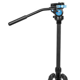 SIRUI T-024SK Carbon Fiber Tripod with VA-5X Compact Fluid Video Head (Only US)