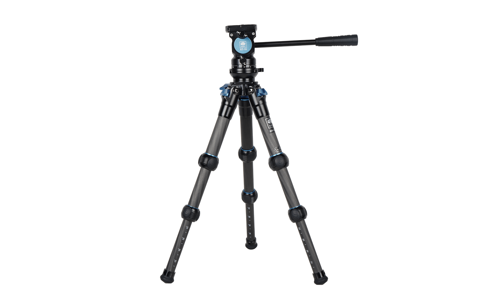 SIRUI Steel Series Lightweight Video Tripods Kit AM-223L+AT-10