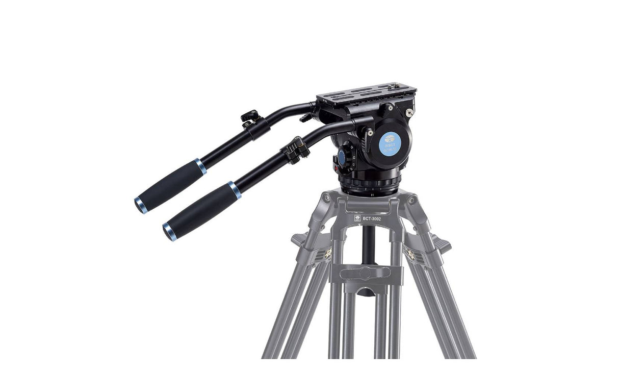 SIRUI BCH-30 Fluid Video head for BCT Tripods, 100mm half ball