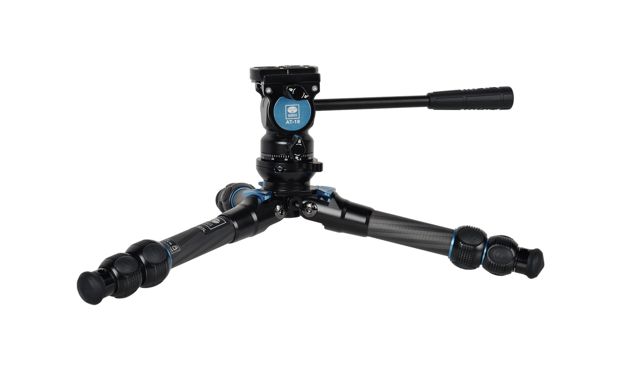 SIRUI Steel Series Lightweight Video Tripods Kit AM-223L+AT-10