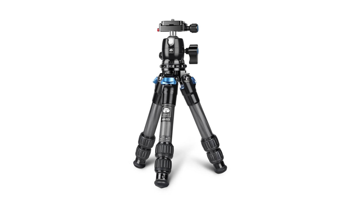 SIRUI AM-223 Carbon Fiber Mini Travel Tripod with B-00K Ball Head