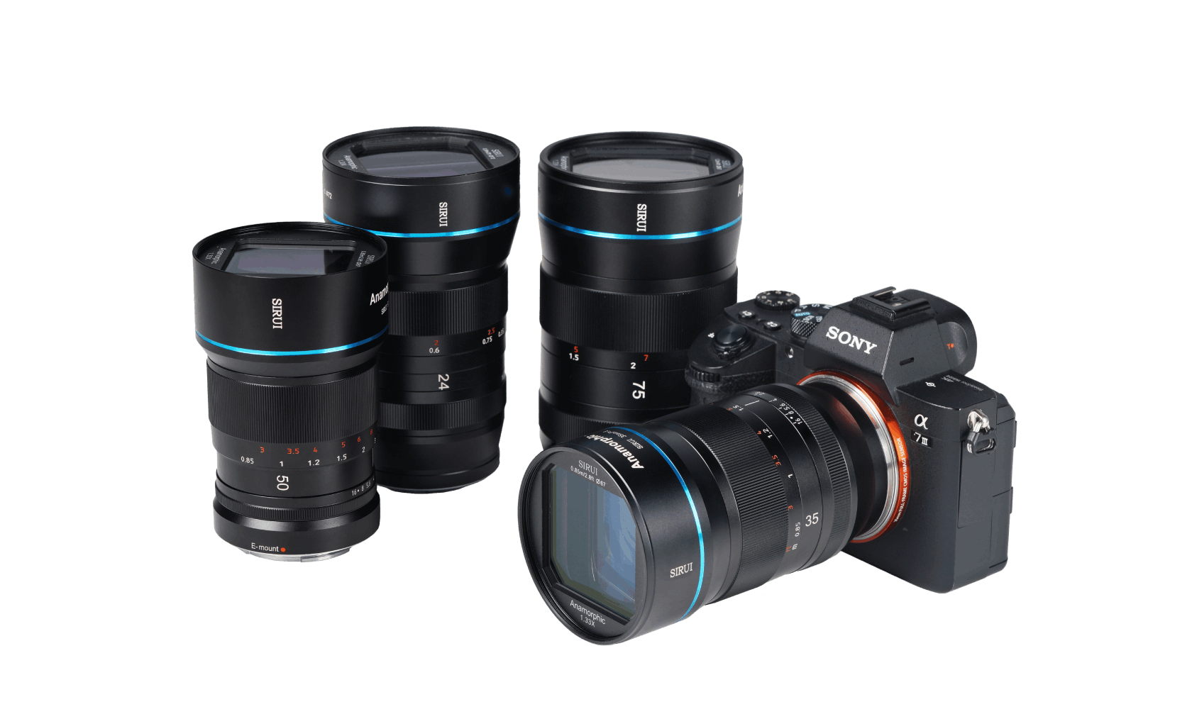 SIRUI 50mm F1.8 1.33x APS-C Anamorphic Lens