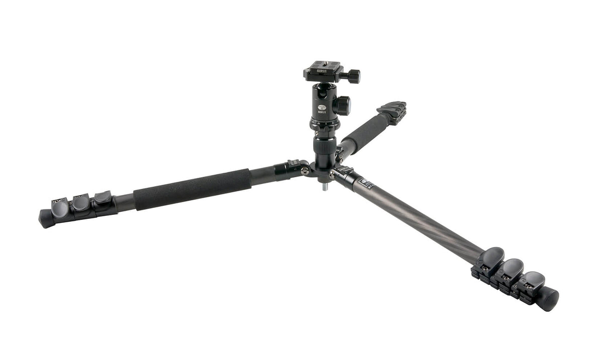 SIRUI ET1204 Carbon Fiber Tripod Kit with E-10 Ball Head